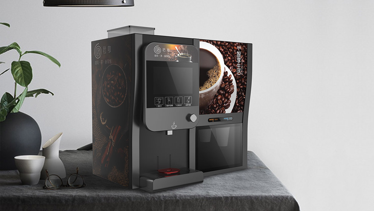 清晨第一縷陽光，搭配這杯由你打造的完美咖啡——臺式咖啡機設計新體驗
