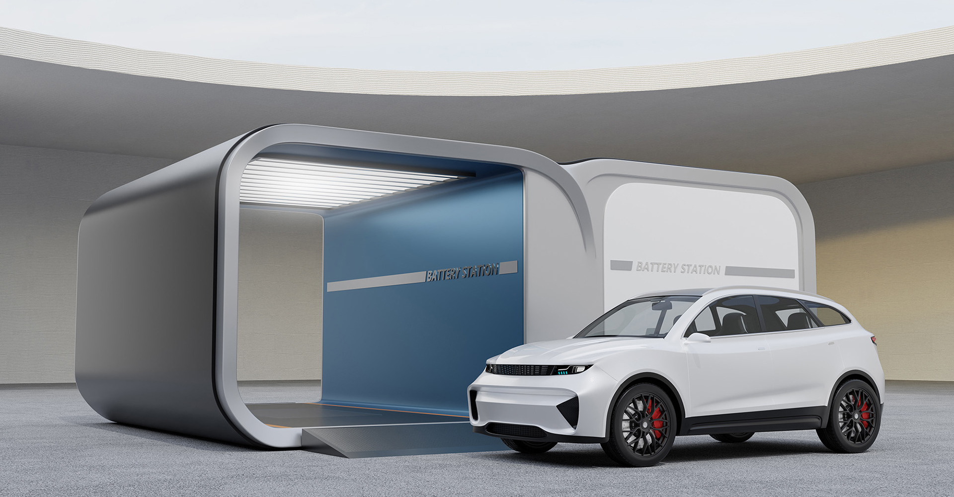 電動汽車換電站設計