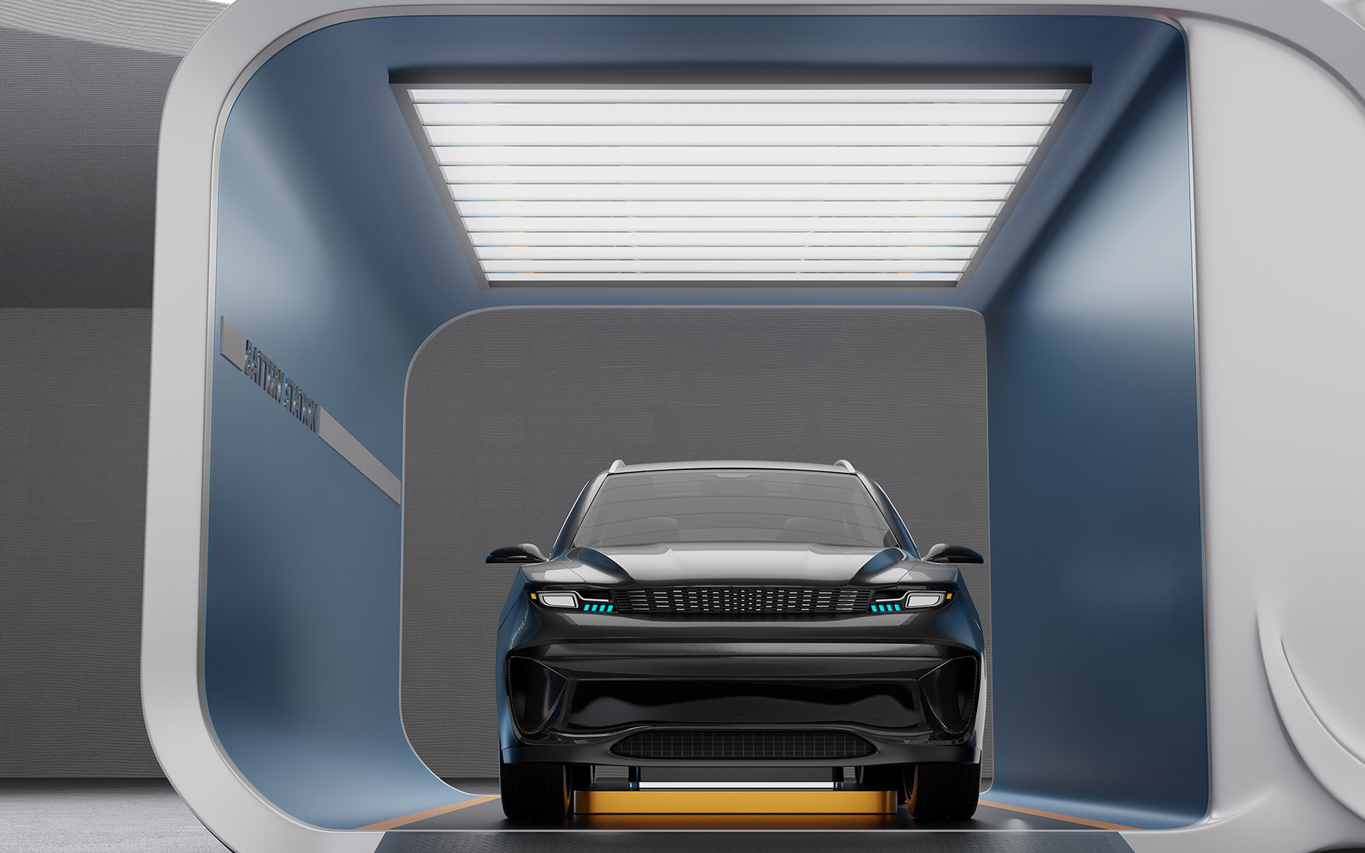 電動汽車換電站設計