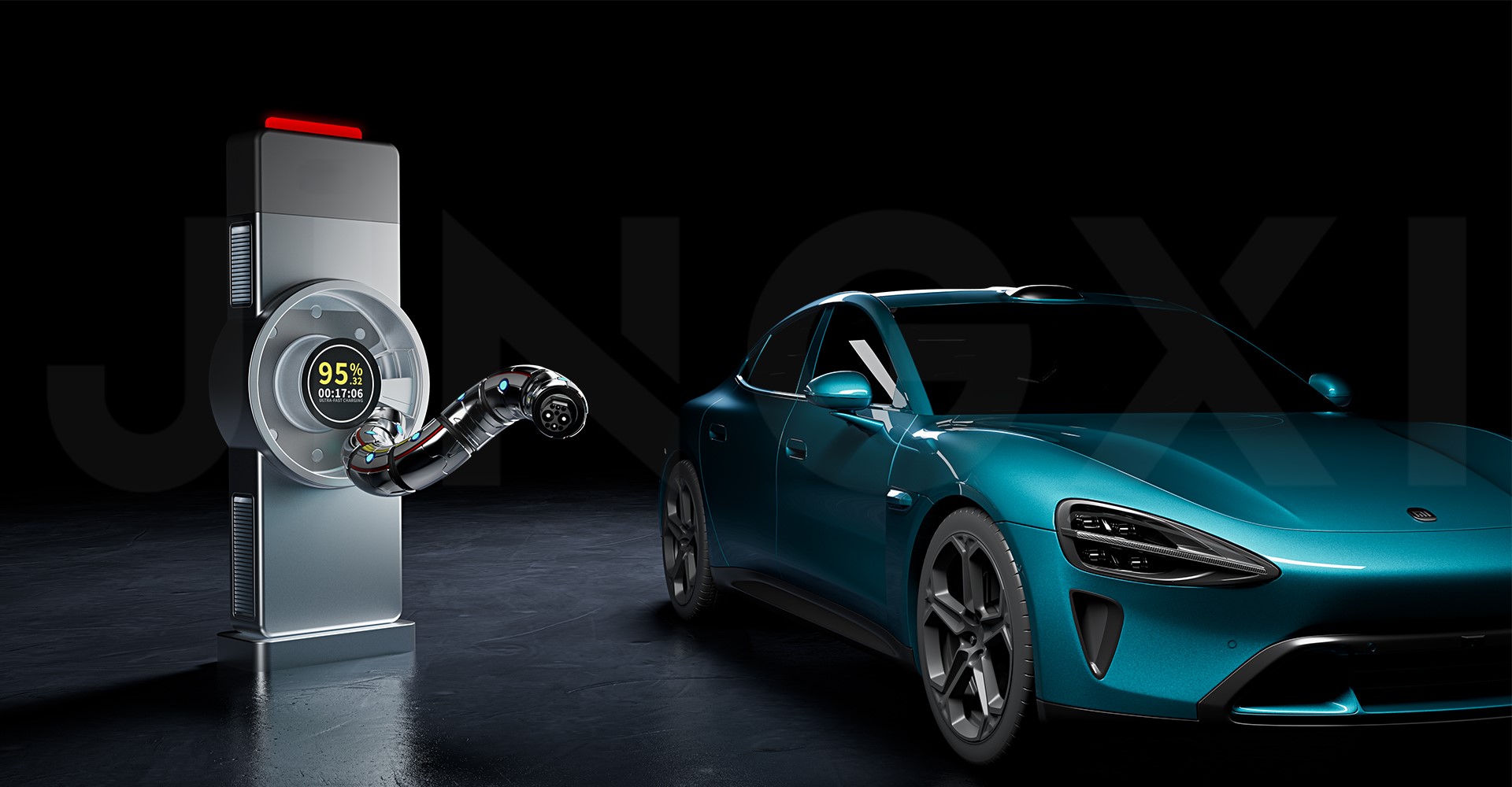 智能AI蛇形充電機器人設計