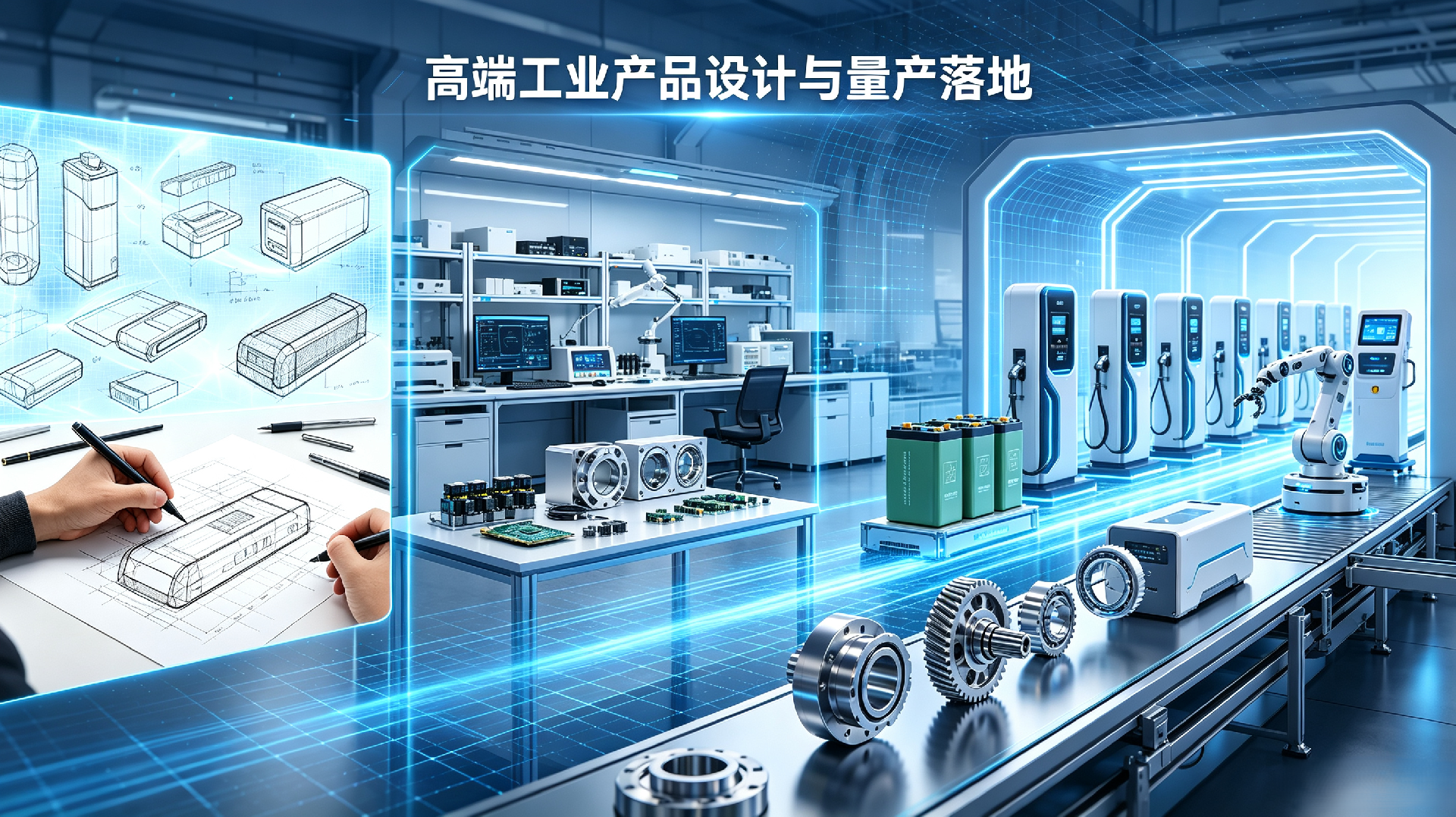 深圳白狐工業設計｜一站式工業產品全流程設計+落地生產服務